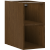 Mexen Box-A atvira spintelė su lentyna 25 cm, riešutas - 91AX2-0250-470-0-86