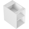 Mexen Box-A atvira spintelė su lentyna 30 cm, matine balta - 91AX2-0300-470-0-01