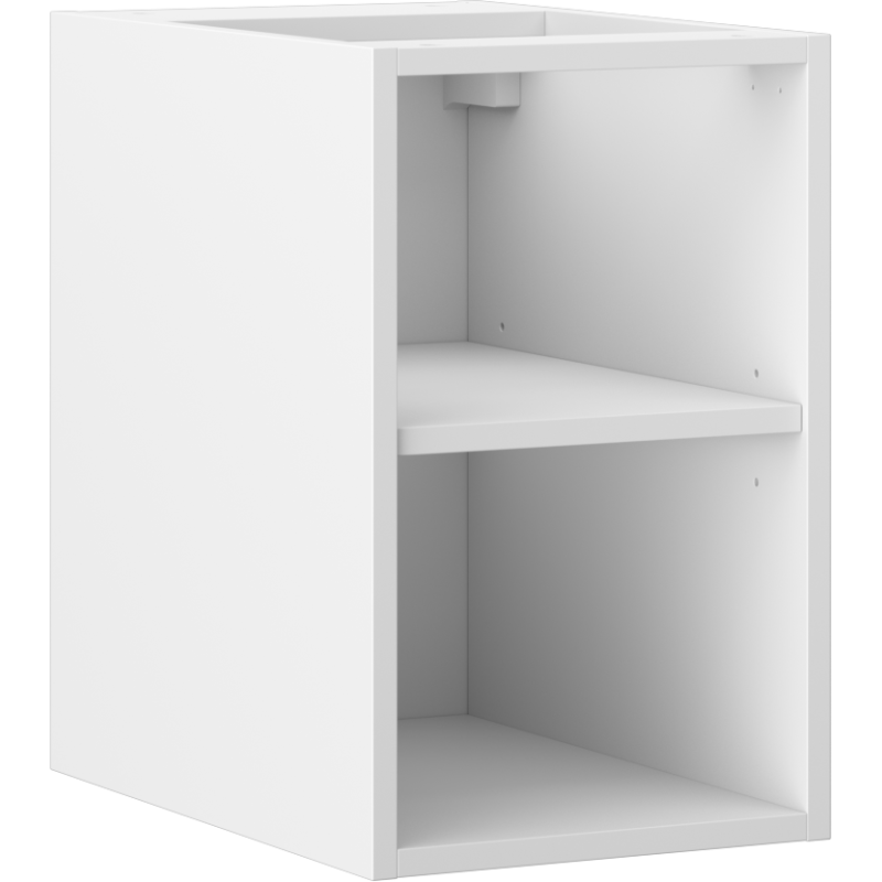 Mexen Box-A atvira spintelė su lentyna 30 cm, matine balta - 91AX2-0300-470-0-01