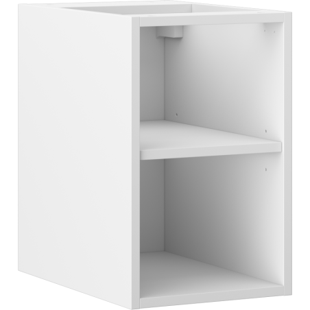 Mexen Box-A atvira spintelė su lentyna 30 cm, matine balta - 91AX2-0300-470-0-01