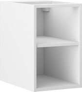 Mexen Box-A atvira spintelė su lentyna 30 cm, matine balta - 91AX2-0300-470-0-01