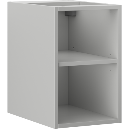 Mexen Box-A atvira spintelė su lentyna 30 cm, pilka matinė - 91AX2-0300-470-0-62