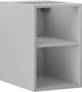 Mexen Box-A atvira spintelė su lentyna 30 cm, pilka matinė - 91AX2-0300-470-0-62