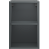 Mexen Box-A atvira spintelė su lentyna 30 cm, grafitas matinis - 91AX2-0300-470-0-66