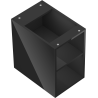 Mexen Box-A atvira spintelė su lentyna 30 cm, juodas blizgesys - 91AX2-0300-470-0-70