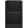 Mexen Box-A atvira spintelė su lentyna 30 cm, juodas blizgesys - 91AX2-0300-470-0-70