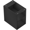 Mexen Box-A atvira spintelė su lentyna 30 cm, juoda matinė - 91AX2-0300-470-0-71