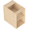 Mexen Box-A atvira spintelė su lentyna 30 cm, ąžuolas - 91AX2-0300-470-0-81
