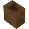 Mexen Box-A atvira spintelė su lentyna 30 cm, riešutas - 91AX2-0300-470-0-86