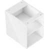 Mexen Box-A atviras spintelė su lentyną 35 cm, balta blizgesys - 91AX2-0350-470-0-00