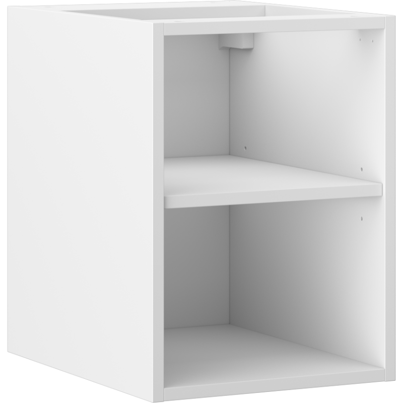 Mexen Box-A atvira spintelė su lentyna 35 cm, balta matinė - 91AX2-0350-470-0-01