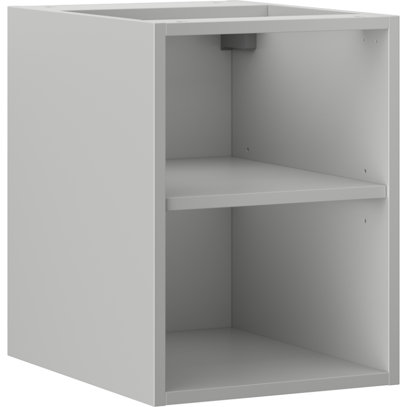 Mexen Box-A atvira spintelė su lentyna 35 cm, pilka matinė - 91AX2-0350-470-0-62