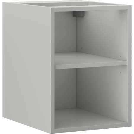 Mexen Box-A atvira spintelė su lentyna 35 cm, pilka matinė - 91AX2-0350-470-0-62