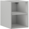 Mexen Box-A atvira spintelė su lentyna 35 cm, pilka matinė - 91AX2-0350-470-0-62