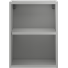 Mexen Box-A atvira spintelė su lentyna 35 cm, pilka matinė - 91AX2-0350-470-0-62