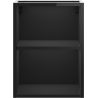 Mexen Box-A atvira spintelė su lentyna 35 cm, juodas blizgesys - 91AX2-0350-470-0-70