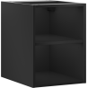 Mexen Box-A atvira spintelė su lentyna 35 cm, juoda matinė - 91AX2-0350-470-0-71