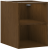 Mexen Box-A atviras spintelė su lentyna 35 cm, riešutas - 91AX2-0350-470-0-86