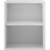 Mexen Box-A atviras spintelė su lentyna 35 cm, balta blizgi - 91AX2-0400-470-0-00