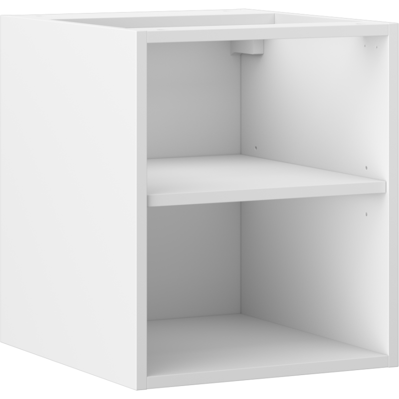 Mexen Box-A atvira spintelė su lentyna 40 cm, matinė balta - 91AX2-0400-470-0-01