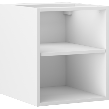 Mexen Box-A atvira spintelė su lentyna 40 cm, balta matinė - 91AX2-0400-470-0-01