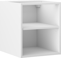 Mexen Box-A atvira spintelė su lentyna 40 cm, matinė balta - 91AX2-0400-470-0-01