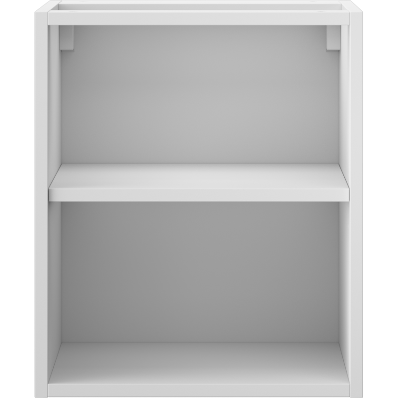 Mexen Box-A atvira spintelė su lentyna 40 cm, balta matinė - 91AX2-0400-470-0-01