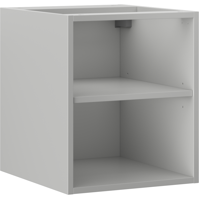 Mexen Box-A atvira spintelė su lentyna 40 cm, pilka matinė - 91AX2-0400-470-0-62