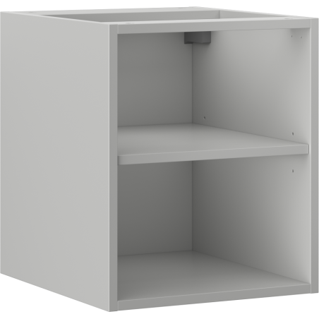 Mexen Box-A atvira spintelė su lentyna 40 cm, pilka matinė - 91AX2-0400-470-0-62