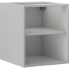 Mexen Box-A atvira spintelė su lentyna 40 cm, pilka matinė - 91AX2-0400-470-0-62