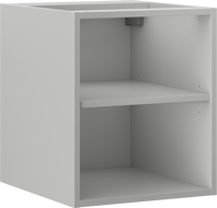 Mexen Box-A atvira spintelė su lentyna 40 cm, pilka matinė - 91AX2-0400-470-0-62