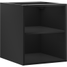 Mexen Box-A atviras spintelė su lentyna 40 cm, juoda matinė - 91AX2-0400-470-0-71
