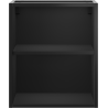 Mexen Box-A atviras spintelė su lentyna 40 cm, juoda matinė - 91AX2-0400-470-0-71