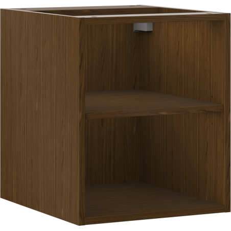 Mexen Box-A atvira spintelė su lentyna 40 cm, riešutas - 91AX2-0400-470-0-86