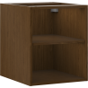 Mexen Box-A atvira spintelė su lentyna 40 cm, riešutas - 91AX2-0400-470-0-86