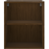 Mexen Box-A atvira spintelė su lentyna 40 cm, riešutas - 91AX2-0400-470-0-86