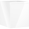 Mexen Orio vonios spintelė 40 cm pločio, 1 stalčius, blizgi balta - 91A10-04047-1-BF00