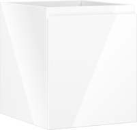 Mexen Orio vonios spintelė po praustuvu 40 cm, 1 stalčius, blizgi balta - 91A10-04047-1-BF00