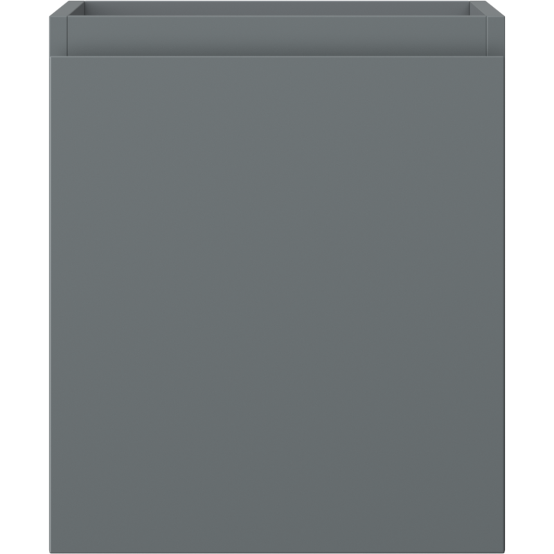 Mexen Orio vonios kambario spintelė po praustuvu 40 cm, 1 stalčius, matinė grafito - 91A10-04047-1-BF66