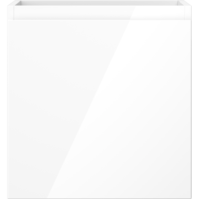 Mexen Orio vonios spintelė po kriaukle 45 cm, 1 stalčius, baltas blizgus - 91A10-04547-1-BF00