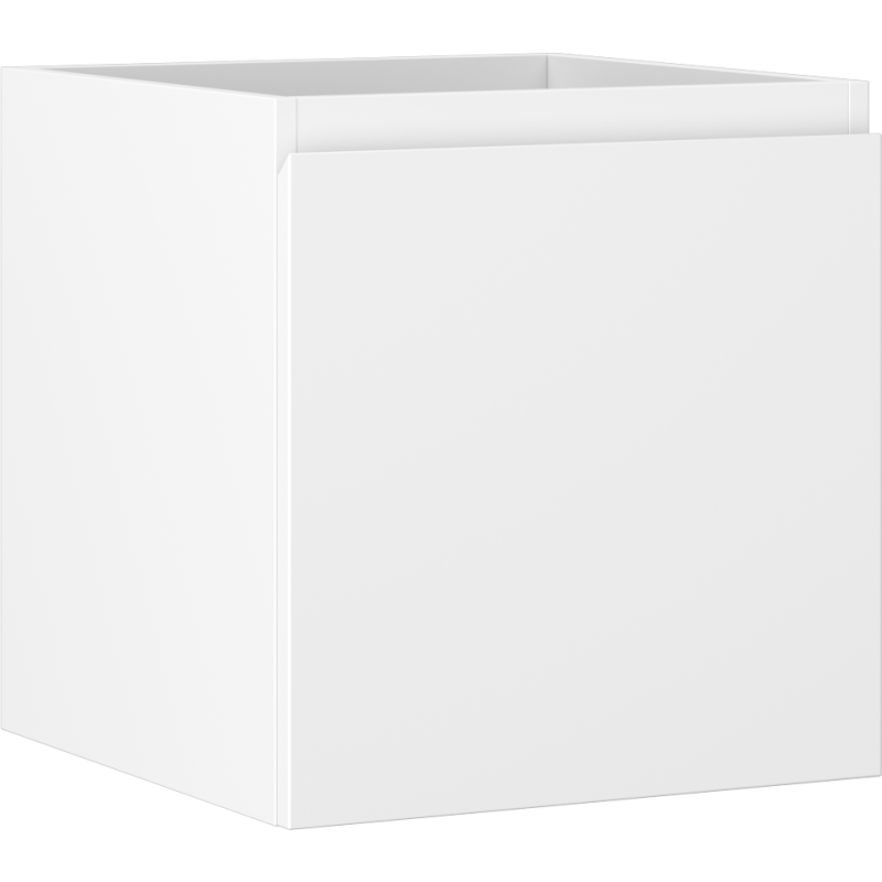 Mexen Orio vonios spintelė po kriaukle 45 cm, 1 stalčius, balta matinė - 91A10-04547-1-BF01