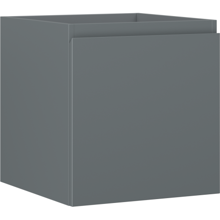 Mexen Orio vonios kambario spintelė po praustuvu, 45 cm, 1 stalčius, matinė grafito - 91A10-04547-1-BF66