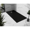 Mexen Stone+ stačiakampis kompozitinis dušo padėklas 160 x 90 cm, juodas - 44709016