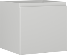 Mexen Orio vonios spintelė po kriaukle 50 cm, 1 stalčius, pilka matinė - 91A10-05047-1-BF62