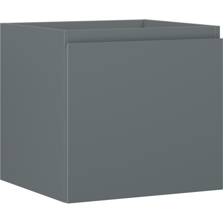 Mexen Orio vonios spintelė po kriaukle 50 cm, 1 stalčius, grafito matas - 91A10-05047-1-BF66