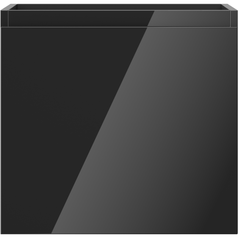 Mexen Orio vonios spintelė po praustuvu 50 cm, 1 stalčius, juodas blizgus - 91A10-05047-1-BF70