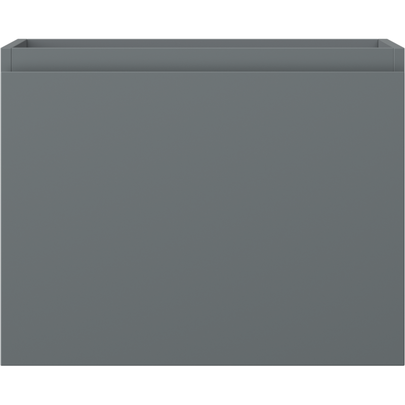 Mexen Orio vonios spintelė po kriaukle 60 cm, 1 stalčius, matinė grafito spalva - 91A10-06047-1-BF66