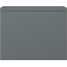 Mexen Orio vonios spintelė po kriaukle 60 cm, 1 stalčius, matinė grafito spalva - 91A10-06047-1-BF66