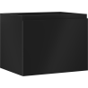 Mexen Orio vonios spintelė po praustuvu 60 cm, 1 stalčius, juodas matinis - 91A10-06047-1-BF71