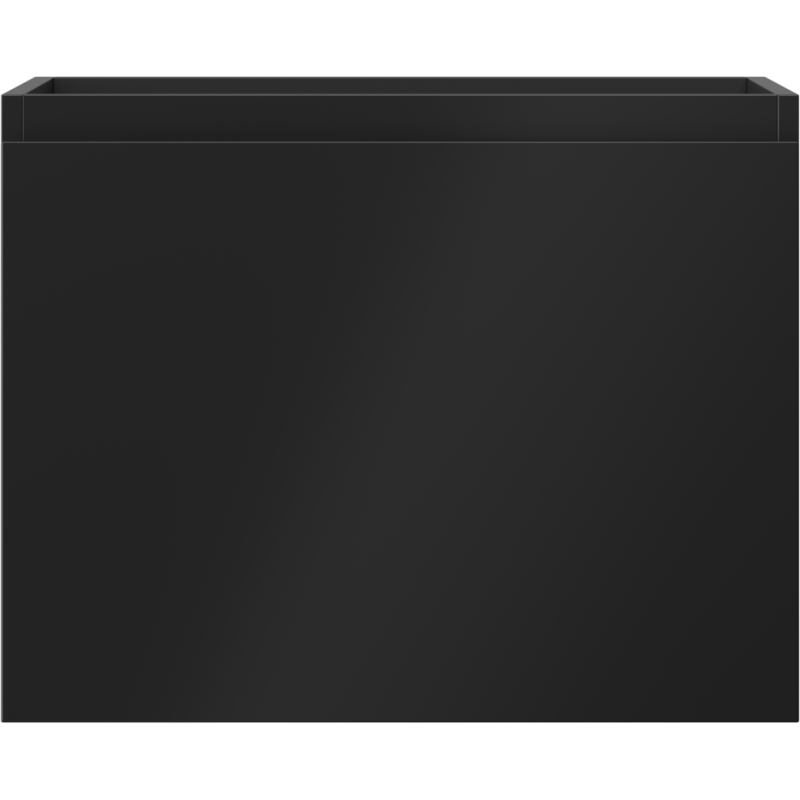 Mexen Orio vonios spintelė po praustuvu 60 cm, 1 stalčius, juodas matinis - 91A10-06047-1-BF71